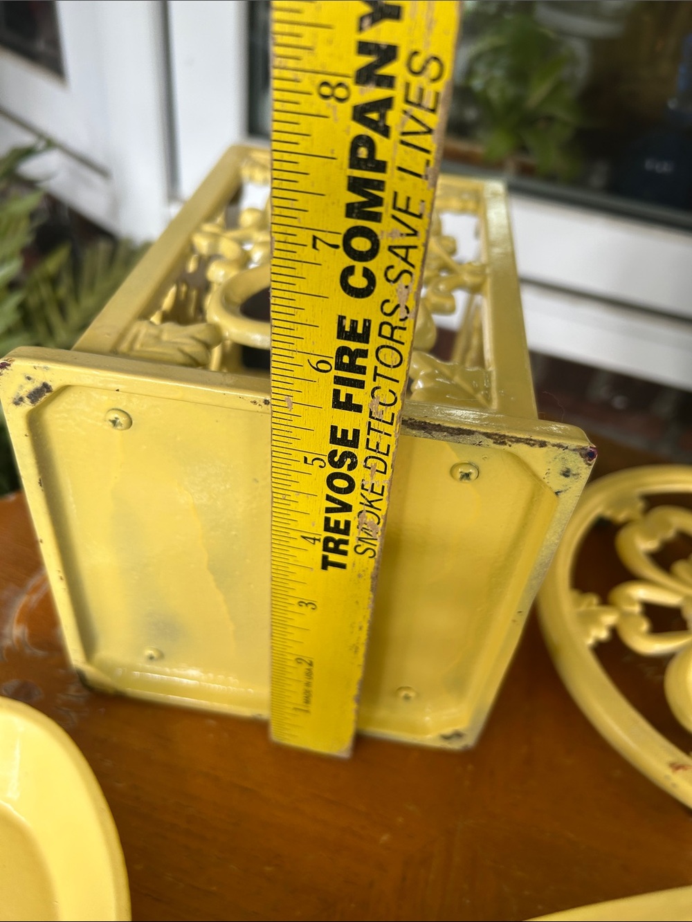 Yellow Cast Iron Kitchen Set - Picture 12 of 16